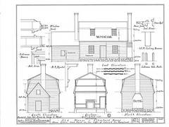 Small House Design, Colonial cottage, clapboard siding, stone, printed plans