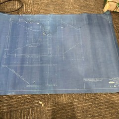 Vtg 1918 AT&SF Santa Fe Building Blueprints Railroad Memorabilia Kansas ~16 pgs
