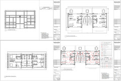86’x29′ Double A-Frame Cabin, 6-Beds, 8 Baths, 2 Garage bays, 3556SF Living Area