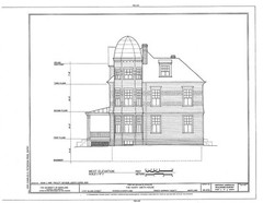 Victorian Queen Anne Style architectural home, tower, porches PRINTED PLANS