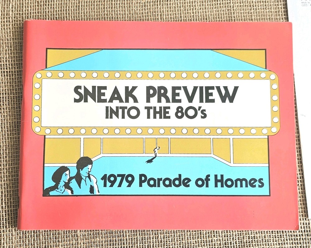 1979 Parade Of Homes Mobile Al Home Builders Ass. House Plans Book