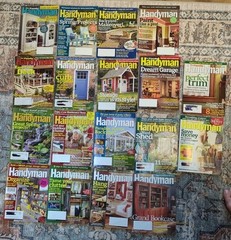 Lot 18 Family Handyman Magazines 2005 – 2007 , Backyard- Shed – Organize – Deck