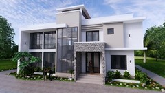 49×33 Feet House Design Plan 15×10 Meter 4 Beds PDF Full Plan (A4 Hard Copy)