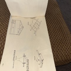 Vintage Instructions For Erecting An “Easy Way” Pork Factory. Floor Plan, Gates