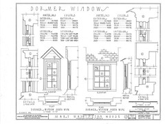 Mary Washington home, traditional colonial house, 4+ bedrooms, printed plans
