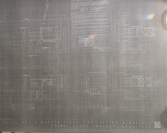 FRANK LLOYD WRIGHT : PROJECT FOR B. MARDEN BLACK , 1947 , ROCHESTER MINN.
