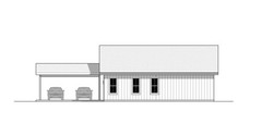 Classic Compact Barndominium 2 car carport – 2 bed 2 bath (39’x30′) 1170 SF Cust