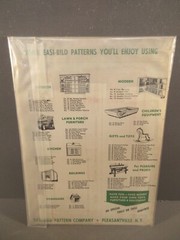 1949 Easi-Bild No 99 Modern End Table Build It Yourself Plans