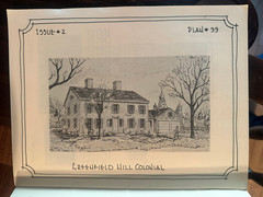 Old Cape Cod Houses and Other Colonials 24 Plans Blueprints by Evan Pollitt PB