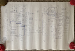 1997 Lot 23 Blueprints/Plans for Tucson Arizona House Donald E Smith Architect