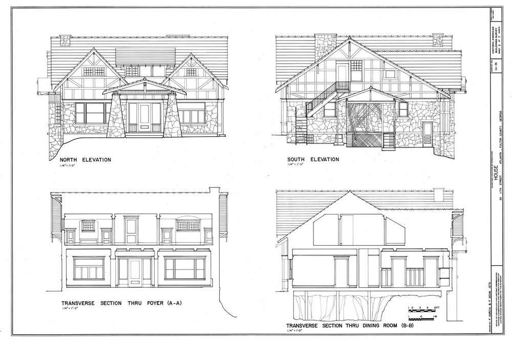 Craftsman Style Bungalow House Plans, wood and stone, 5 bedrooms, 4 baths