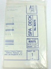 Ucando Spa Deck Do It Yourself Blueprints Designs Instructions B2075 Plans