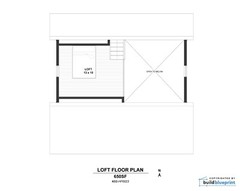 Modern 2 Bedroom Cabin w/ Loft Architectural & Construction Plans – PDF Download