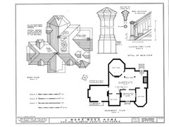 Carpenter Gothic Victorian home, gables, dormers, 5-6 Bedrooms, detailed plans