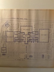 Vintage Blueprints 1972 Sioux Falls South Dakota
