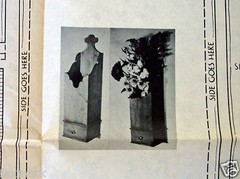 Wall Shelf & Wall Pocket Original Plans 1952 Craftsman Pattern Club