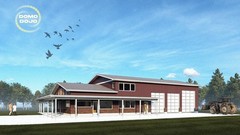 Vast Veranda Barndominium Plans – PDF Downloadable Blueprint