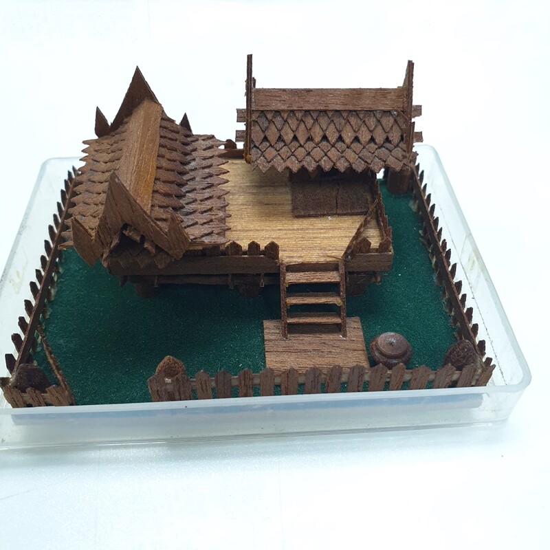 Thai Handmade Wood Antique house designs For Creator House Model Floor Plan