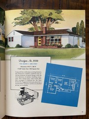 Vintage 1949 MCM Mid Century Home Designs House Plans Designs Catalog