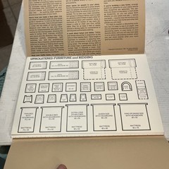 Rare Unused Vintage 1981 Better Homes And Gardens New Furniture Arrangement Kit!