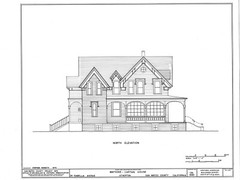 Carpenter Gothic Victorian home, wraparound porches, dormers, house plans