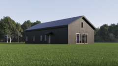 Barndominium, 3 Bedroom 2 Bath with Loft, Office, 1800 sq ft | PDF DOWNLOAD