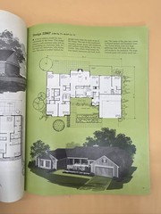 Home Planners Inc. One Story Homes 2000+ Sq Ft Contemporary Traditional Plans.