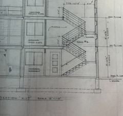 RARE Blueprints of Magnus Farm Historic Farm Rest Home Arlington Heights, IL VTG