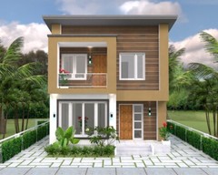21×25 Feet Small House Plan 6.5×7.5 Meter 2 Beds 2 Bath Shed Roof (A4 Hard Copy)