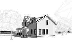 The Cottage Farmhouse Plan 3 bed 3.5 bath (51’x48′) Custom House Plans and Bluep