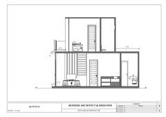2 Story Modern House Plan with Blueprint PDF, DWG & 3D Design- 900sqft (No 11)