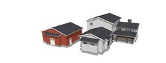 ARCHITECT DESIGNED MODERN HOUSE PLAN, 2,603 SF, 3BR, 2.5BA, MASTER SUITE, 2-CAR