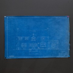 Set of San Mateo, CA House Blue Prints c.1923