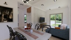28×22 Feet House Plans Design 8.5X6.5 Meter 3 Beds 3 Baths Hip (A4 Hard Copy)