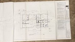 Custom Log Home Blueprint Plans Morgan Home Jasper AR Architecture 10 Sheets