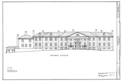 Montpelier, a Southern Colonial Country Mansion, printed architectural plans