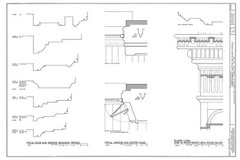 Italianate Victorian home of President van Buren, detailed architectural plans