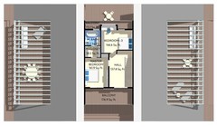 100’x56’ 4-Bedrooms, 4-Bathrooms Charming A-Frame Architectural Build Plans PDF