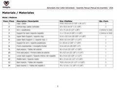 Complete plans + Assembly Manual to make an Adirondack chair from scratch – pdf