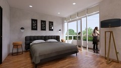Small House Plan 6.7×10.8 meter 2 Beds PDF Full Plans (A4 Hard Copy)