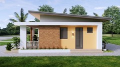 30×26 Small House Plan 2 Beds 2 Baths | 9×8 Mt Tiny Home CAD PDF & A4 Hard Copy