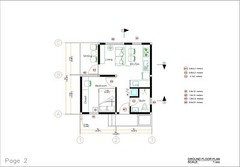 20×20 Feet One Bedroom Small House Plan 6×6 Meter 2 Bath Shed PDF (A4 Hard Copy)