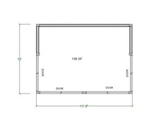 10×14 Garden Greenhouse Construction Plan, Modern Pool Shed Blueprints