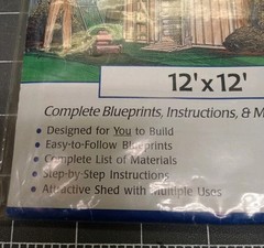 U Can Do It Yourself Storage Shed Playhouse Loft Blueprints Plans Instructions