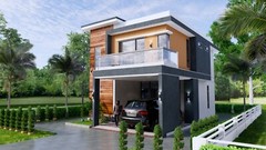 25×38 Feet House Plans 3D 4 Beds 7.5×11.7 Meter Full PDF Plans (A4 Hard Copy)