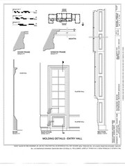 Riversdale, Calvert Mansion – Colonial American architectural plans & details