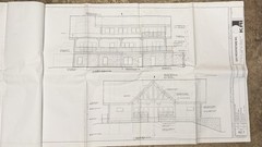 Custom Log Home Blueprint Plans Morgan Home Jasper AR Architecture 10 Sheets