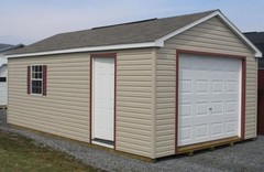 Construction Guide-Wood Frame Garage -DIY Construction Instructions-PDF-Plans