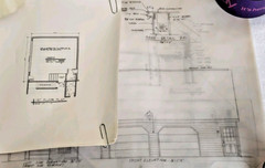 1989 Vintage 2 Story Double Car Garage Addition 18 Page Paper Blueprint Plan