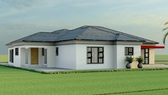 modern house plan building plans blueprints